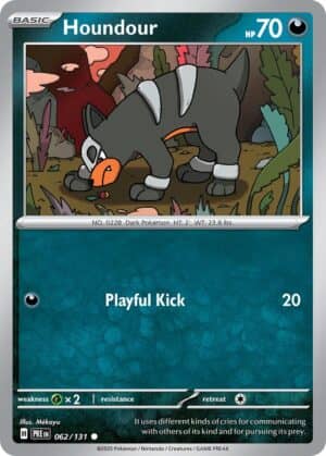 Houndour #062/131 | Prismatic Evolutions | Common - Non Holo