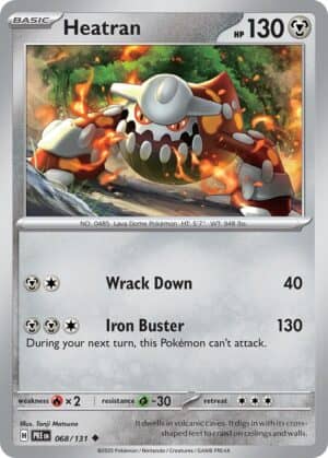 Heatran #068/131 | Prismatic Evolutions | Uncommon - Non Holo